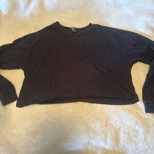Forever 21 Black Long Sleeve Tee